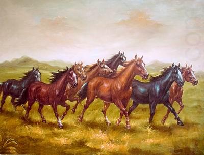 unknow artist Horses 013 china oil painting image